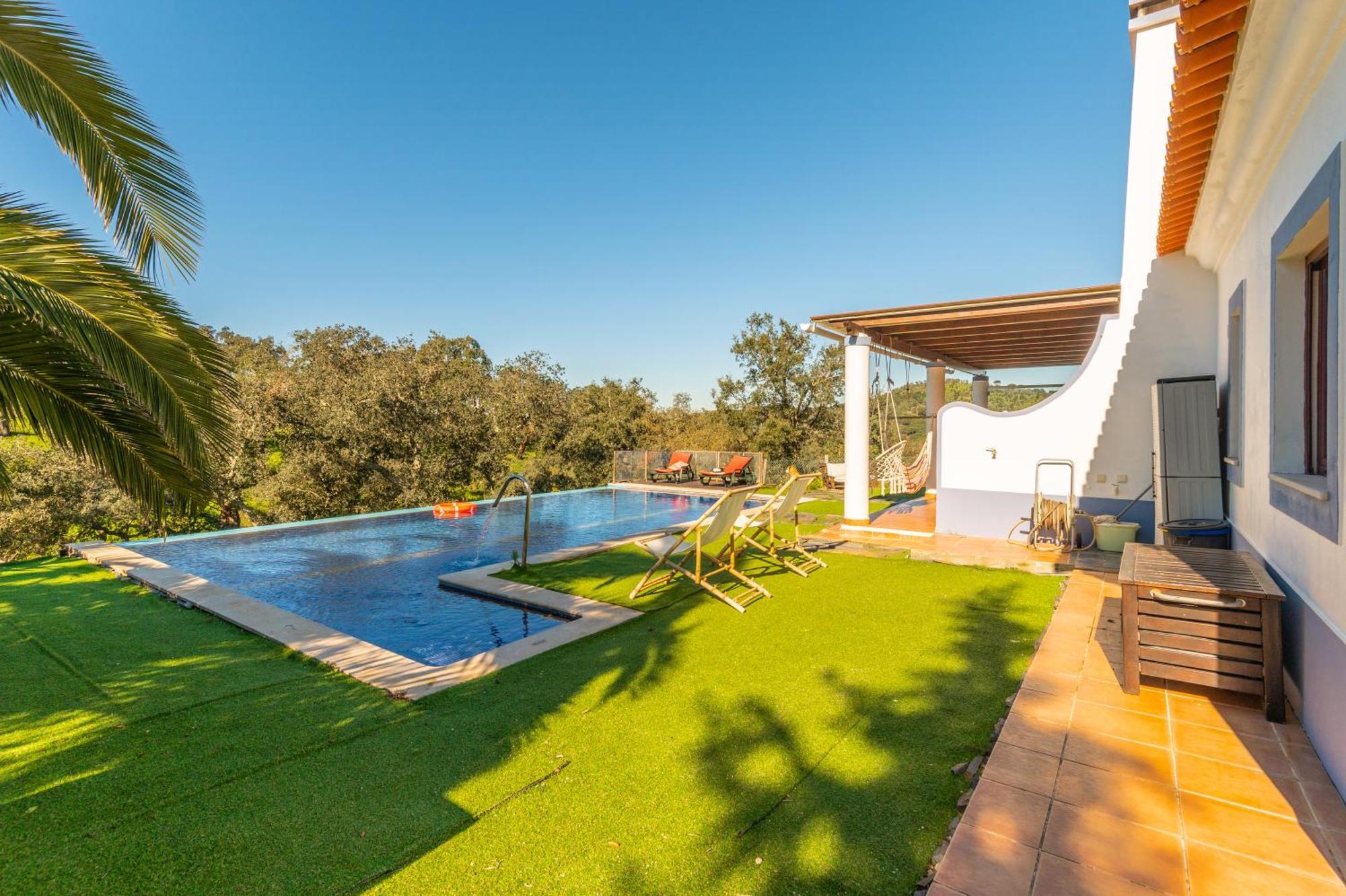 Sierra Melides Villa,Alentejo, Br2 With Private Pool, Br3 With Private Pool - Near Beach São Francisco da Serra Kamer foto